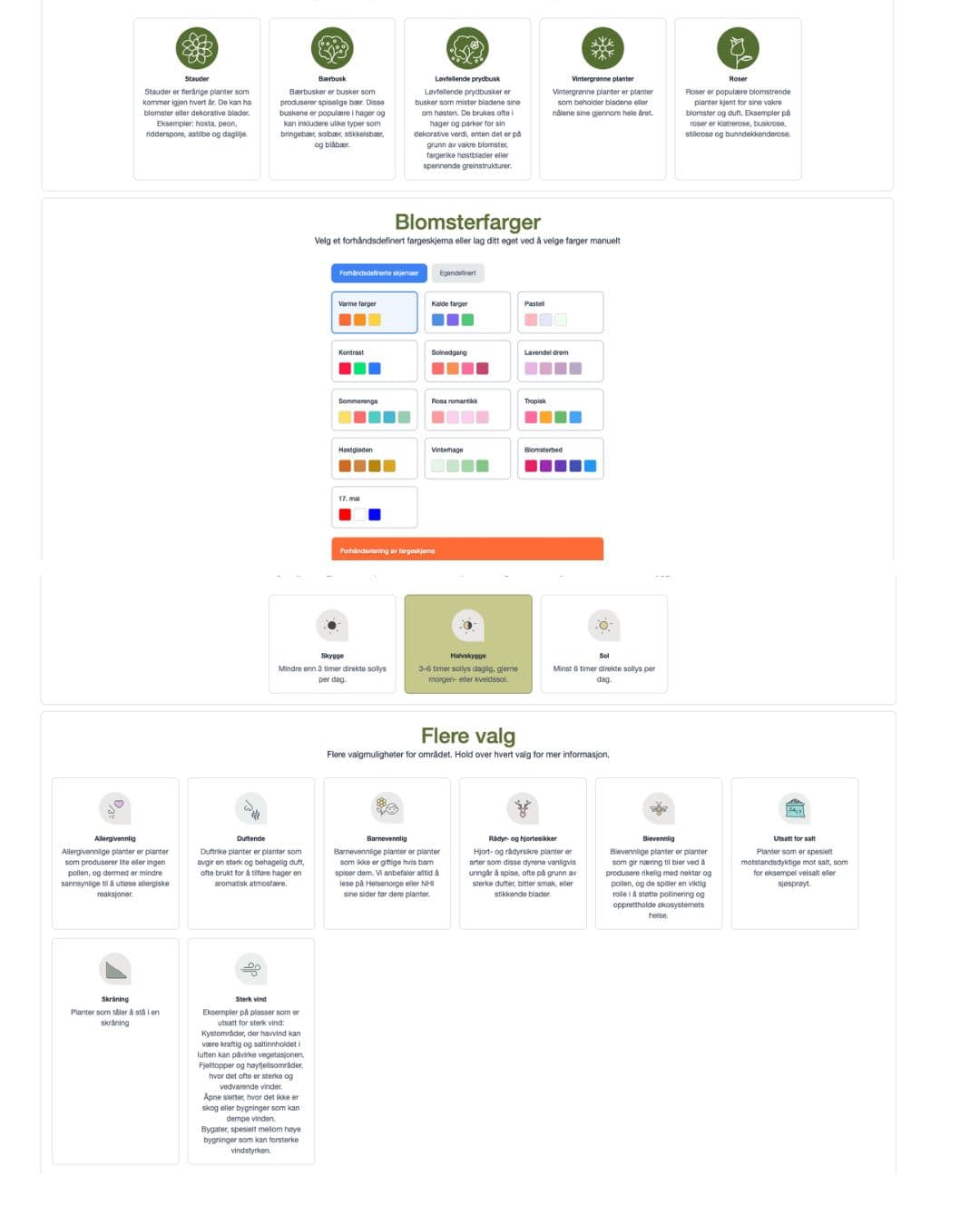 Personlige preferanser
